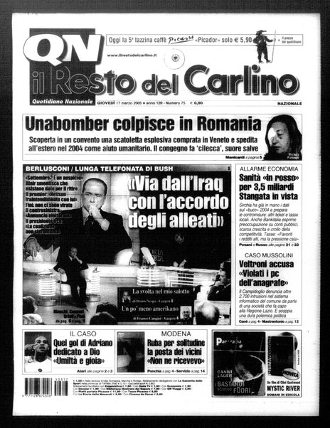 Il Resto del Carlino : giornale dell'Emilia